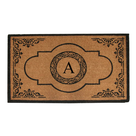 Abrilina X-Large Monogrammed Doormat 36"X72"