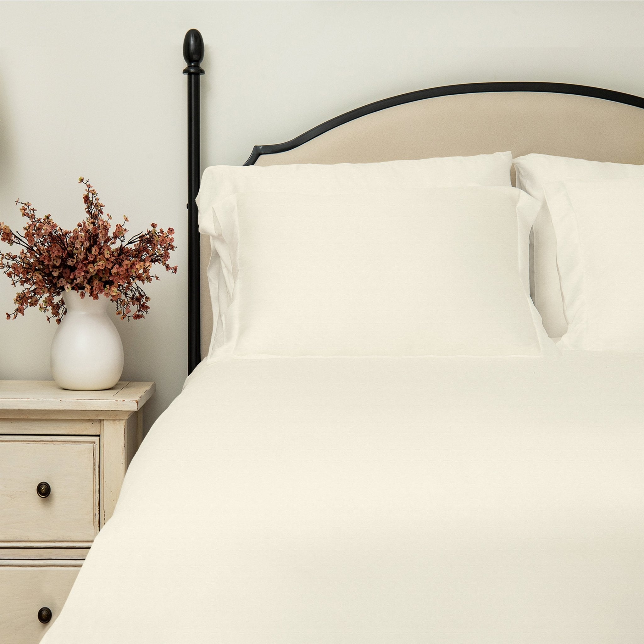 Percale Organic Cotton Fitted Sheet - Delara