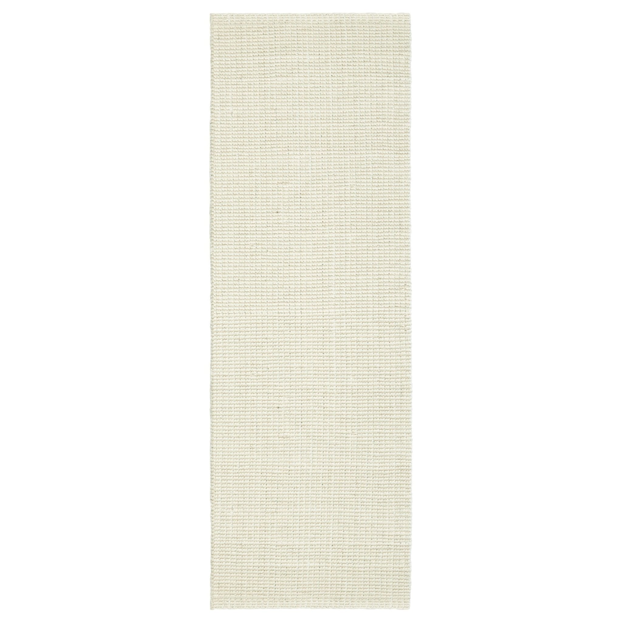 Premium Boucle Jute & Wool Rug (Ivory) - Delara