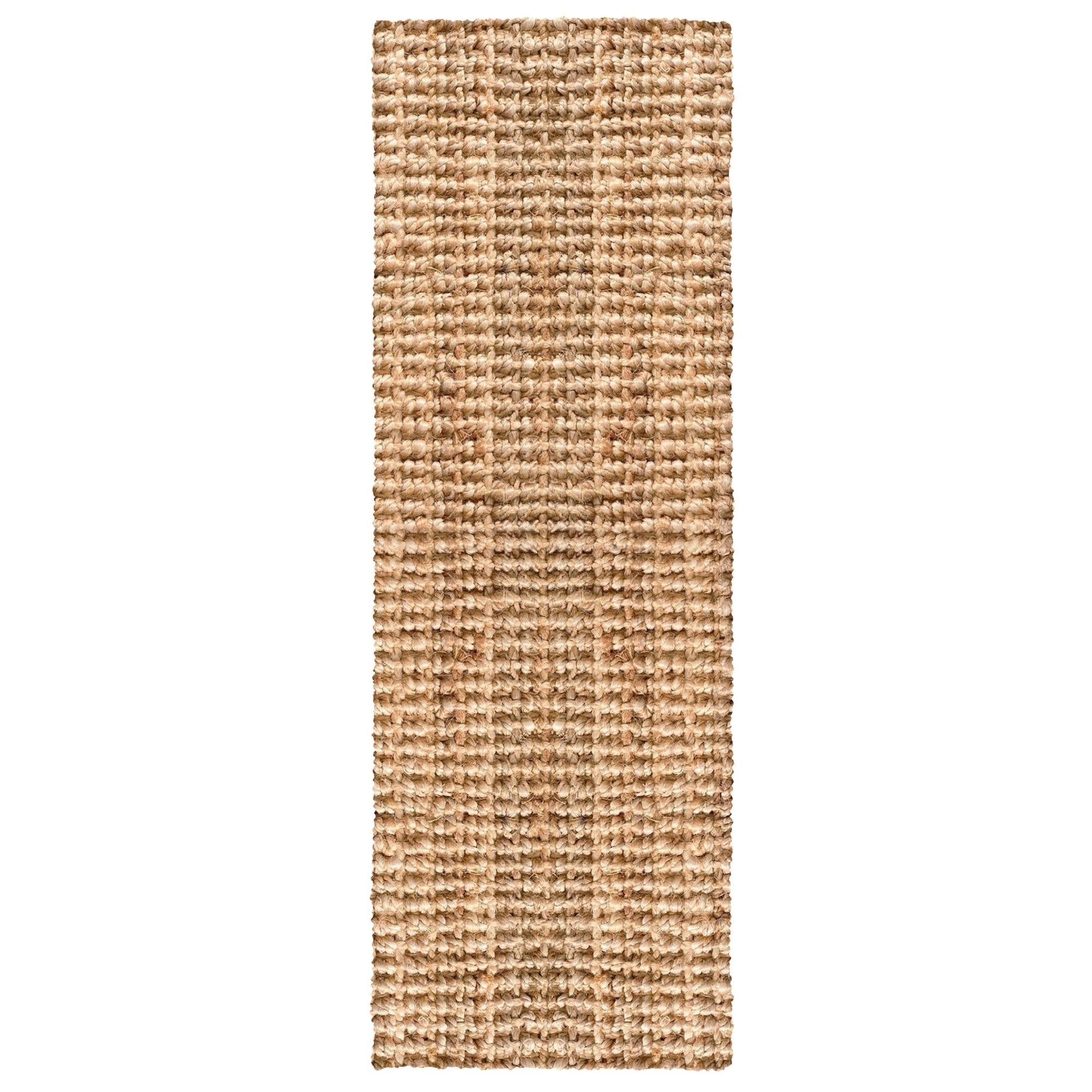 Premium Boucle Jute Rug (2'.5" X 9' Runner) - Delara