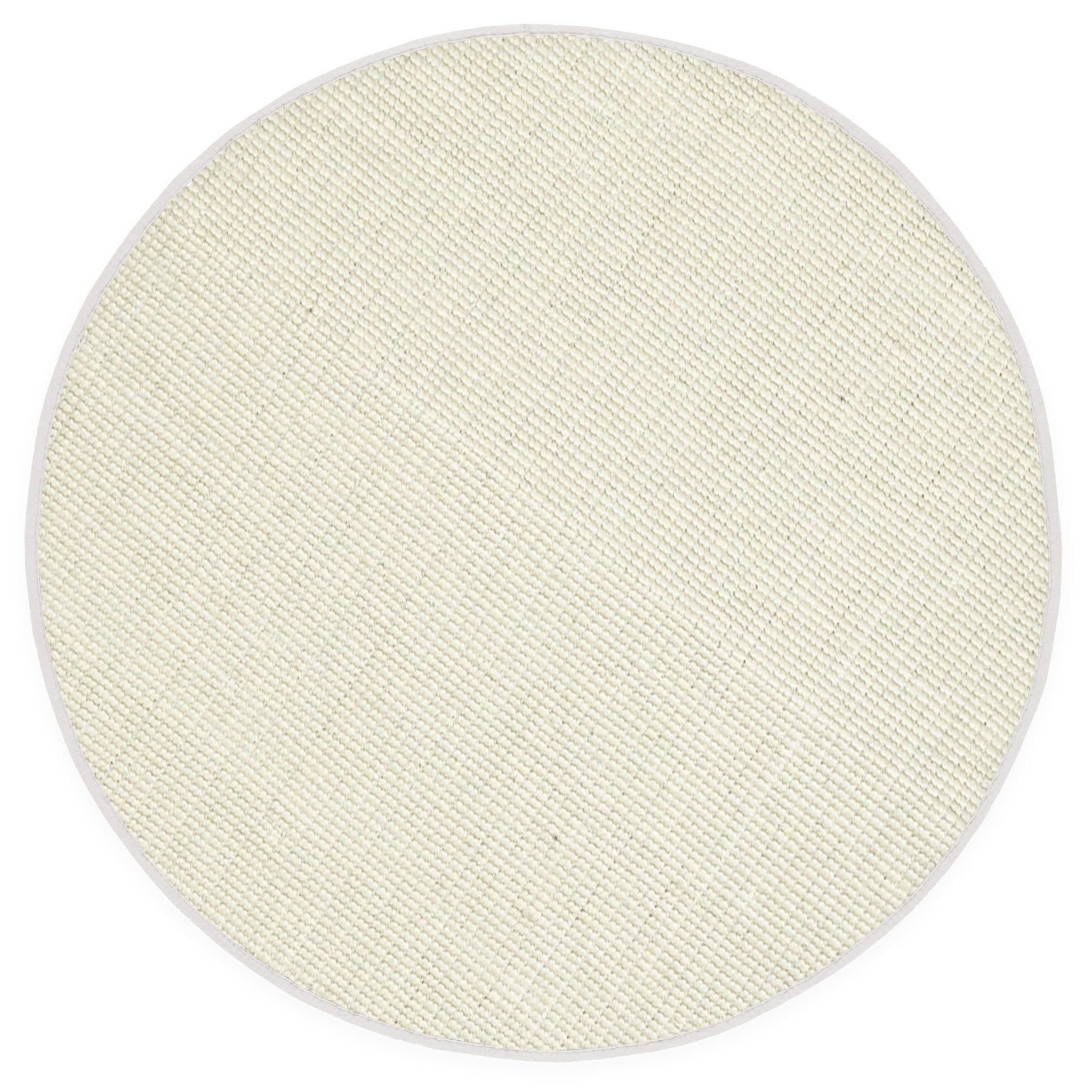 Premium Boucle Jute & Wool Rug (Ivory) - DelaraHome