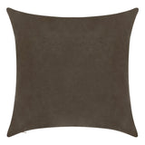 Everywhere Velvet Throw Pillow (Cocoa brown) - DelaraHome