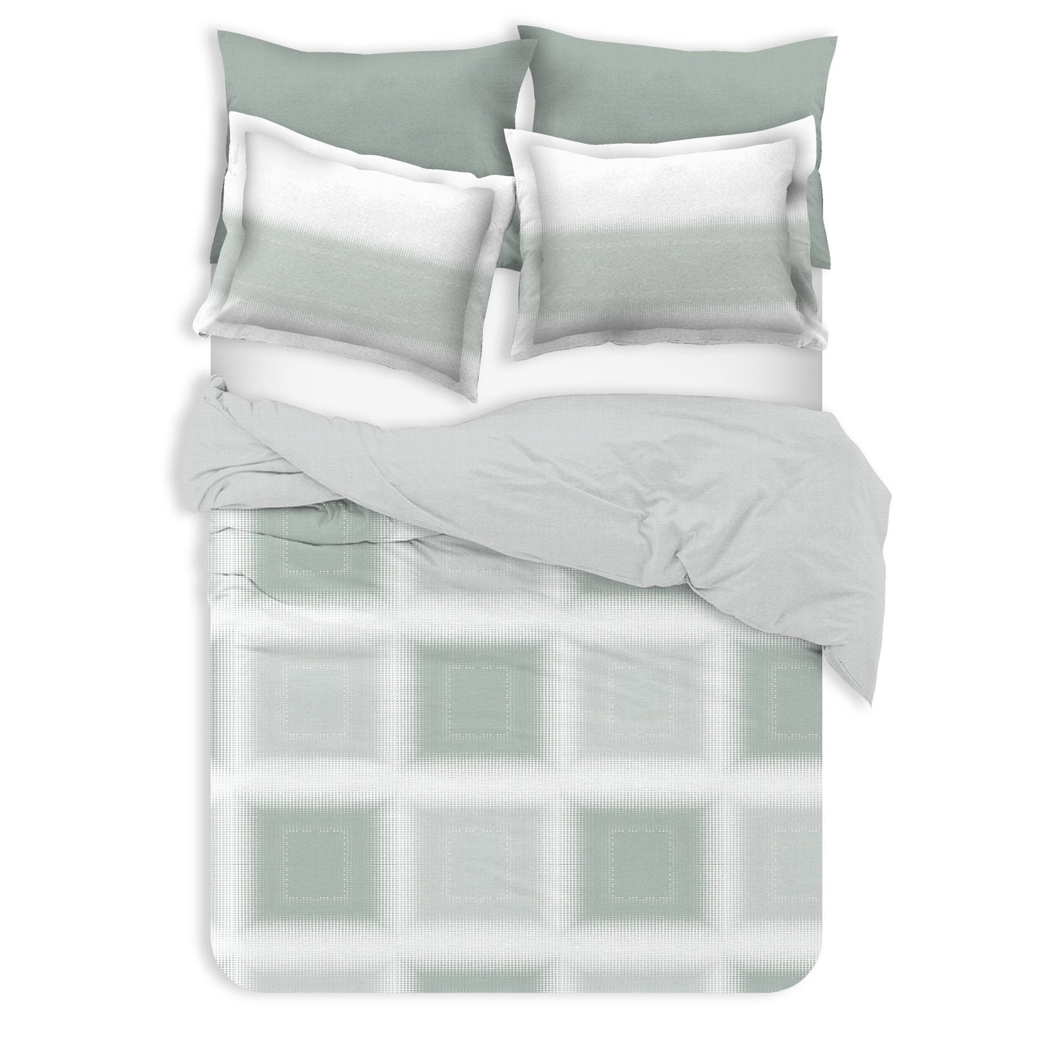 Cotton Reversible Duvet Set - Delara