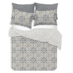 Lida Organic Cotton Reversible Duvet Set - Delara