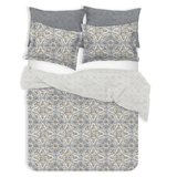 Lida Organic Cotton Reversible Duvet Set - Delara
