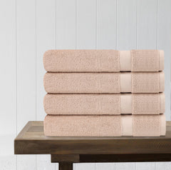 100% Organic Cotton Quick Dry Bath Towel (Pack of 4)
