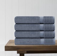 100% Organic Cotton Quick Dry Bath Towel (Pack of 4)