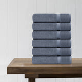 100% Organic Cotton Quick Dry Wash Cloth (Pack of 6)