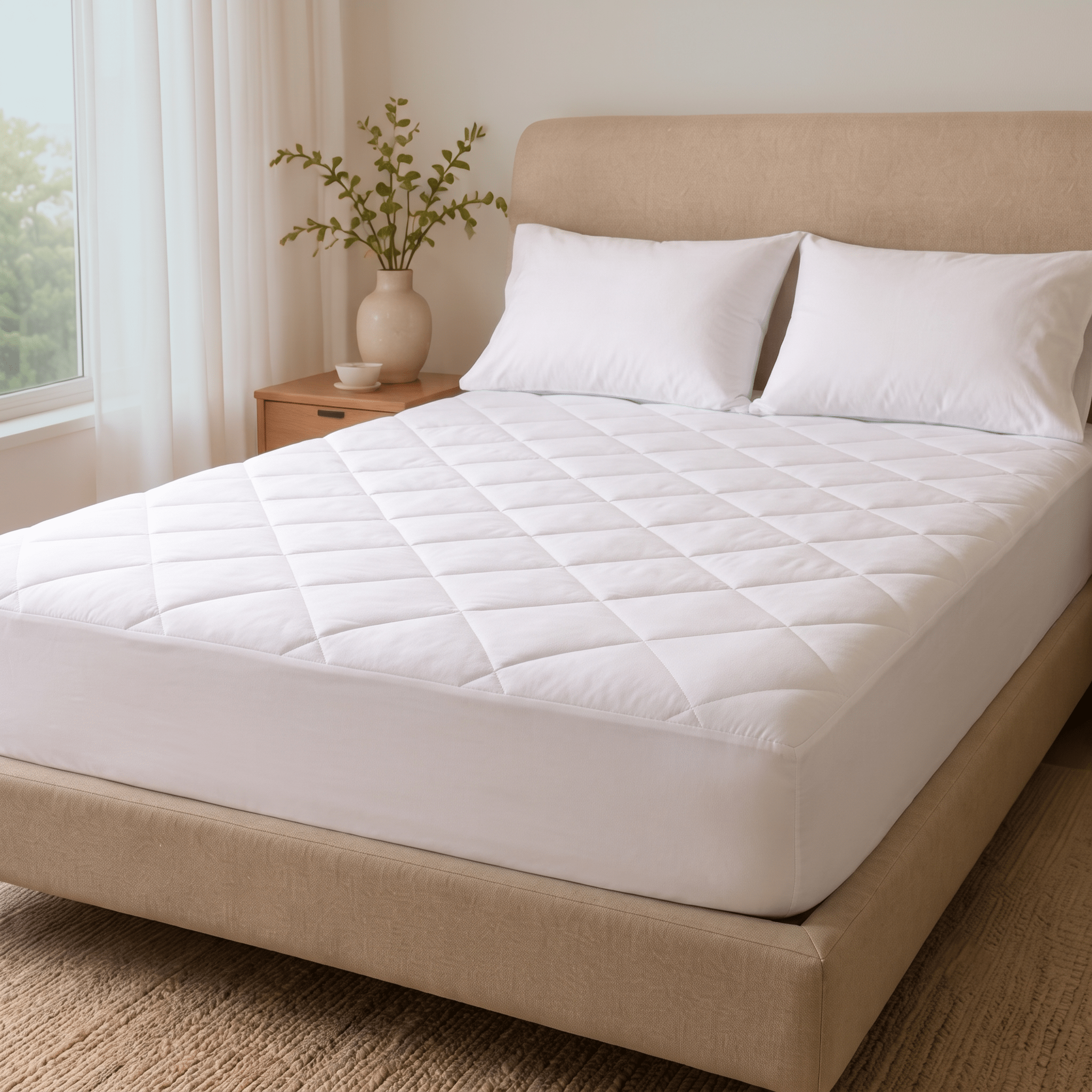 GOTS Certified Organic Wool Mattress Cover - Delara