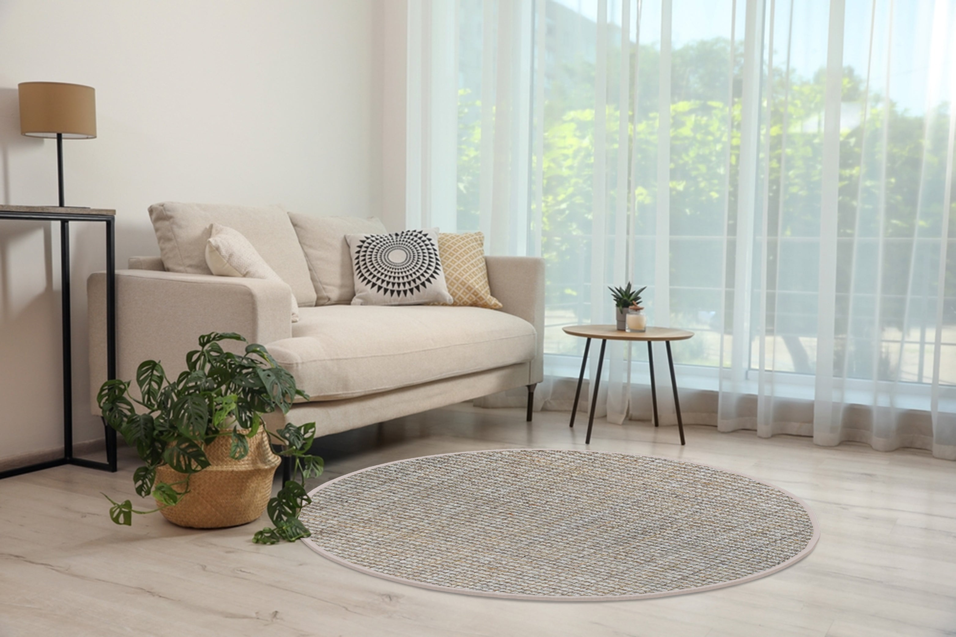 Premium Boucle Jute & Wool Rug