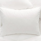 Down and Feather Organic Pillow Insert Pair - Delara