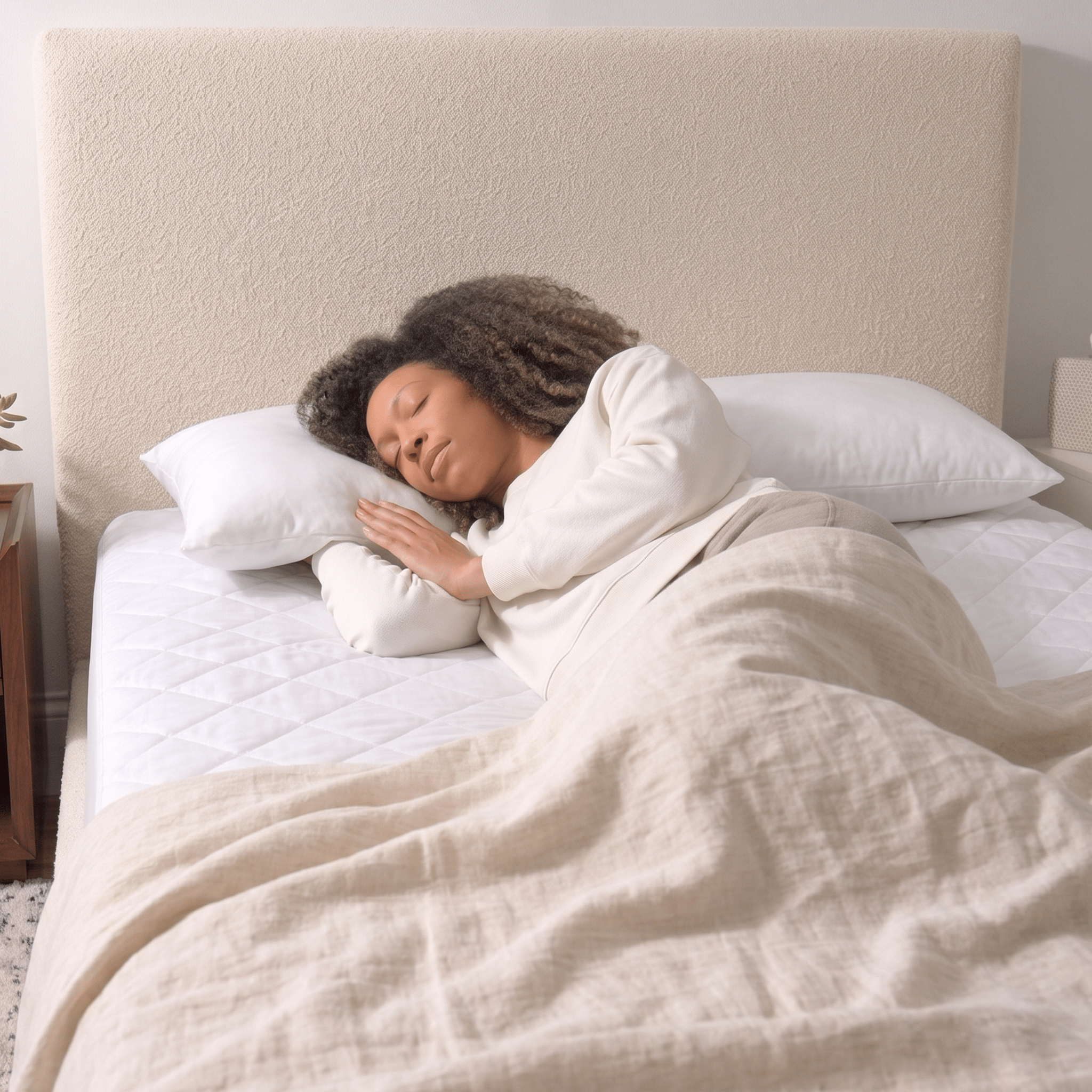 GOTS Certified Organic Wool Mattress Cover - Delara