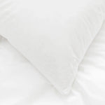Down and Feather Organic Pillow Insert Pair - Delara
