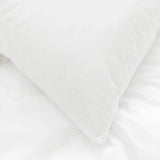 Down and Feather Organic Pillow Insert Pair - Delara