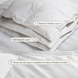 All Season Merino Wool Duvet - Delara