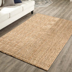 Premium Boucle Jute Rug - Delara