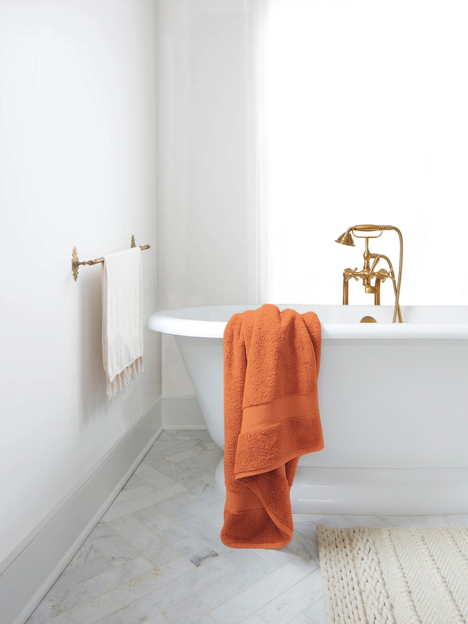 100% Organic Cotton Quick Dry Bath Towel - Delara