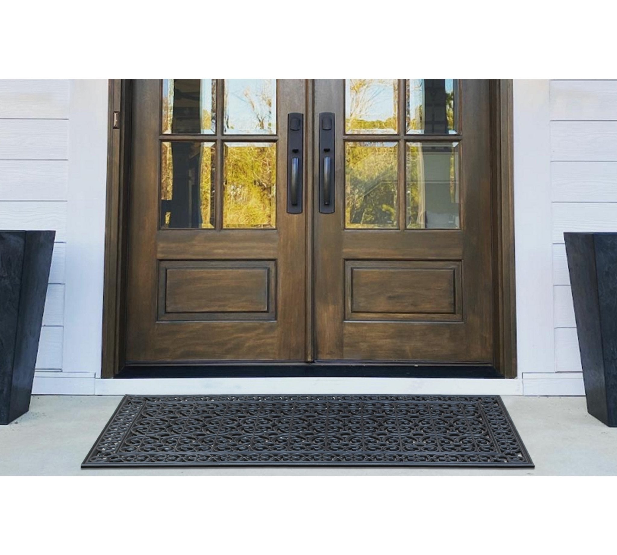 Grandeur Court Large Rubber Doormat 30"X60" - Delara