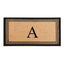 DeHond Classic Border Monogrammed Doormat 18"X30"
