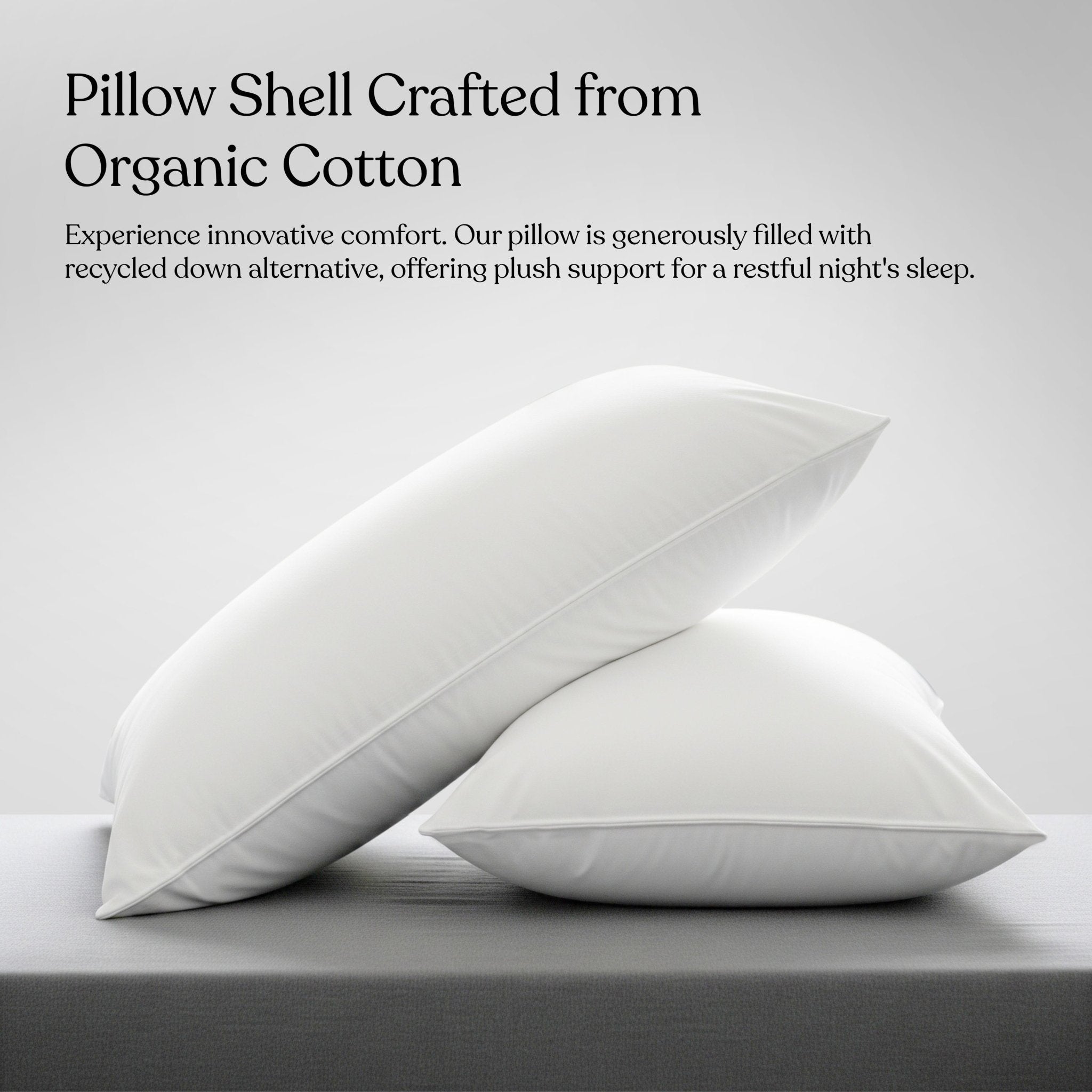 Delara Down Alternative Sleep Pillows – Set of 2 - Delara