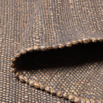Handwoven Jute & Cotton Rug – Farmhouse Style (Dark Grey) - Delara