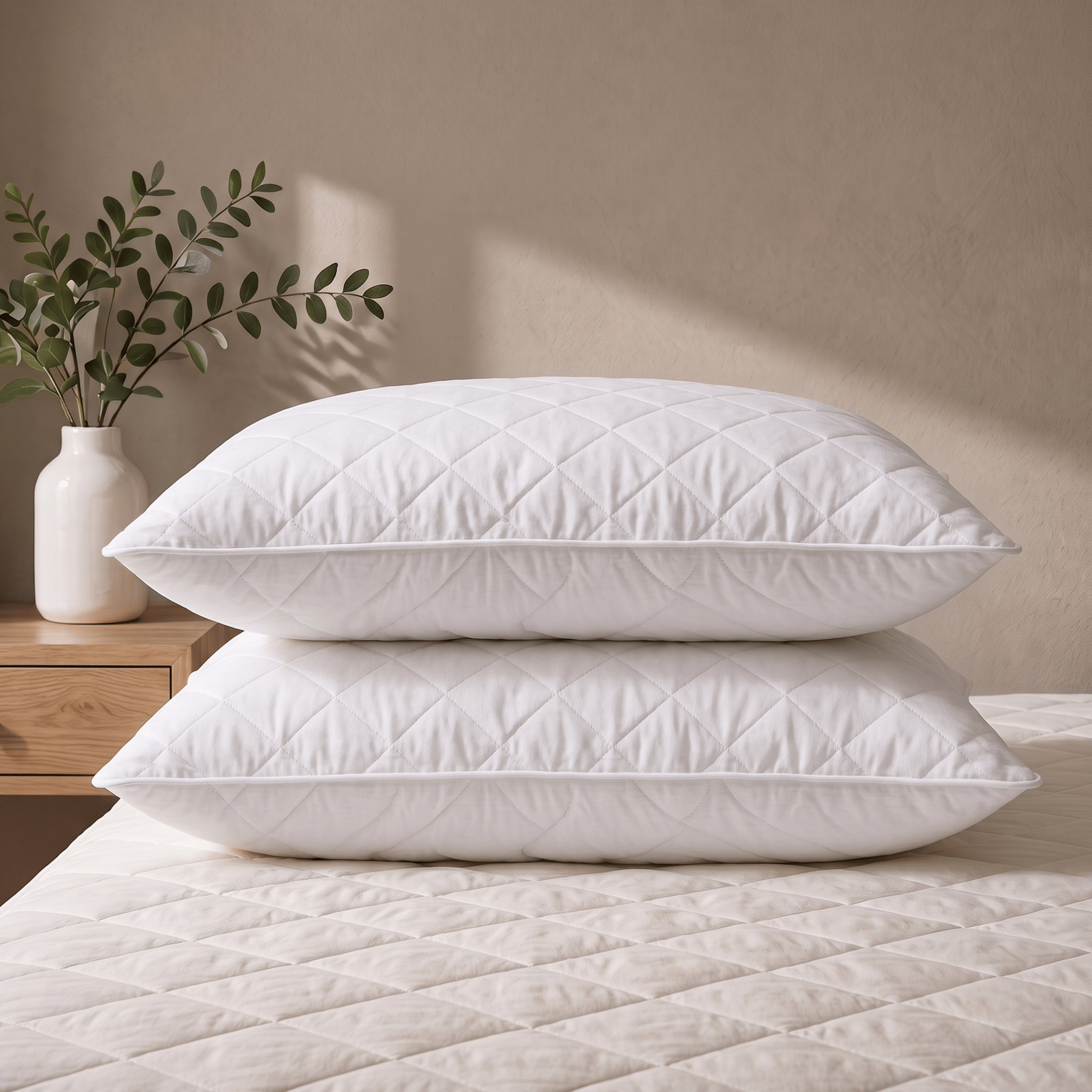 GOTS Certified Organic Wool Pillow - Delara