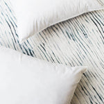 Down and Feather Organic Pillow Insert Pair - Delara