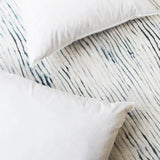 Down and Feather Organic Pillow Insert Pair - Delara