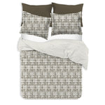 Cotton Reversible Duvet Set - Delara