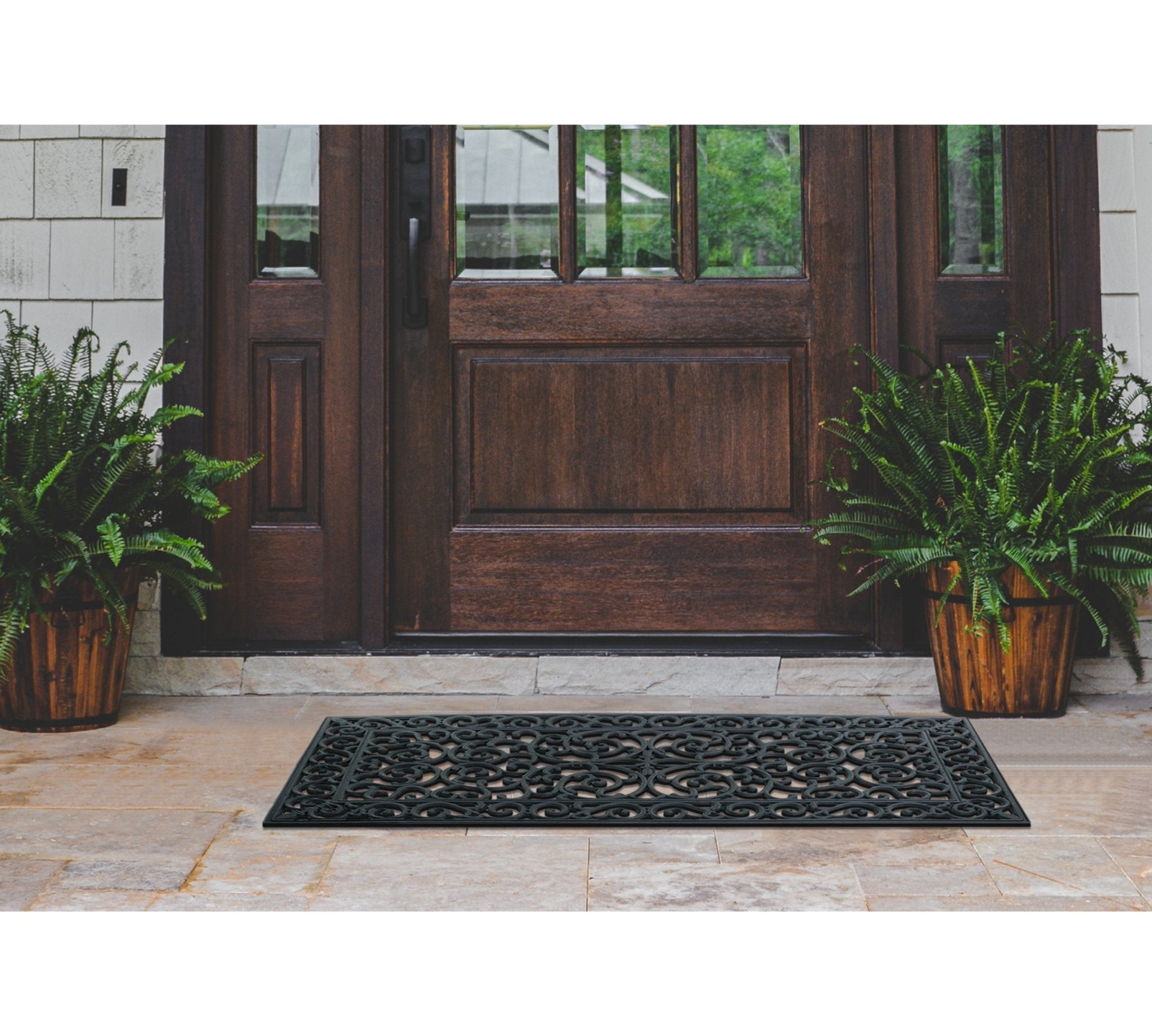Grandeur Court Rubber Doormat 24"X48" - Delara