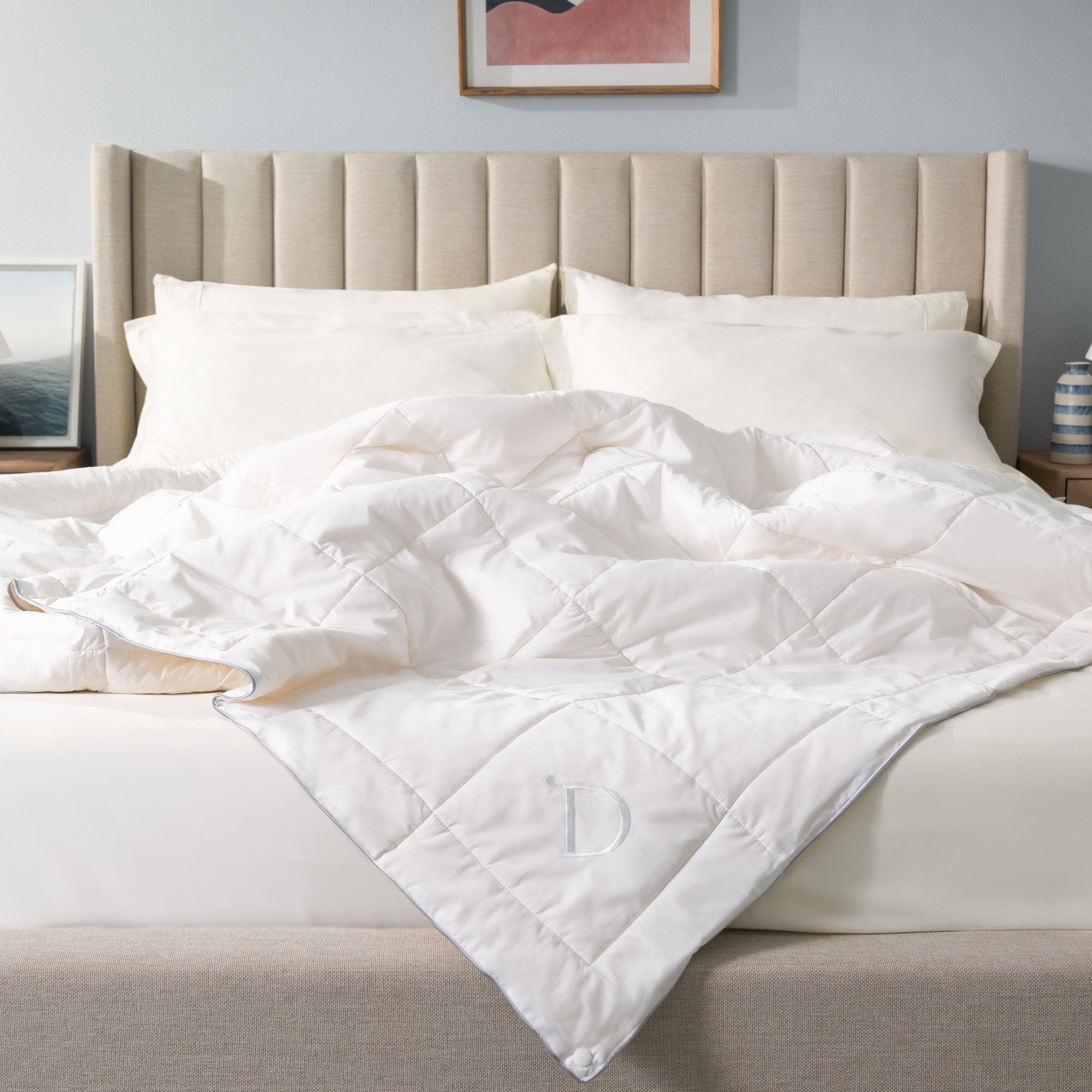 Organic Merino Wool Duvet Insert Twin - (Summer/Spring) - Open Box (Like New) - Delara
