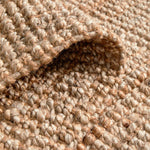 Premium Boucle Jute Rug - Delara