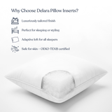 Delara Down Alternative Pillow Inserts – Set of 2 - Delara