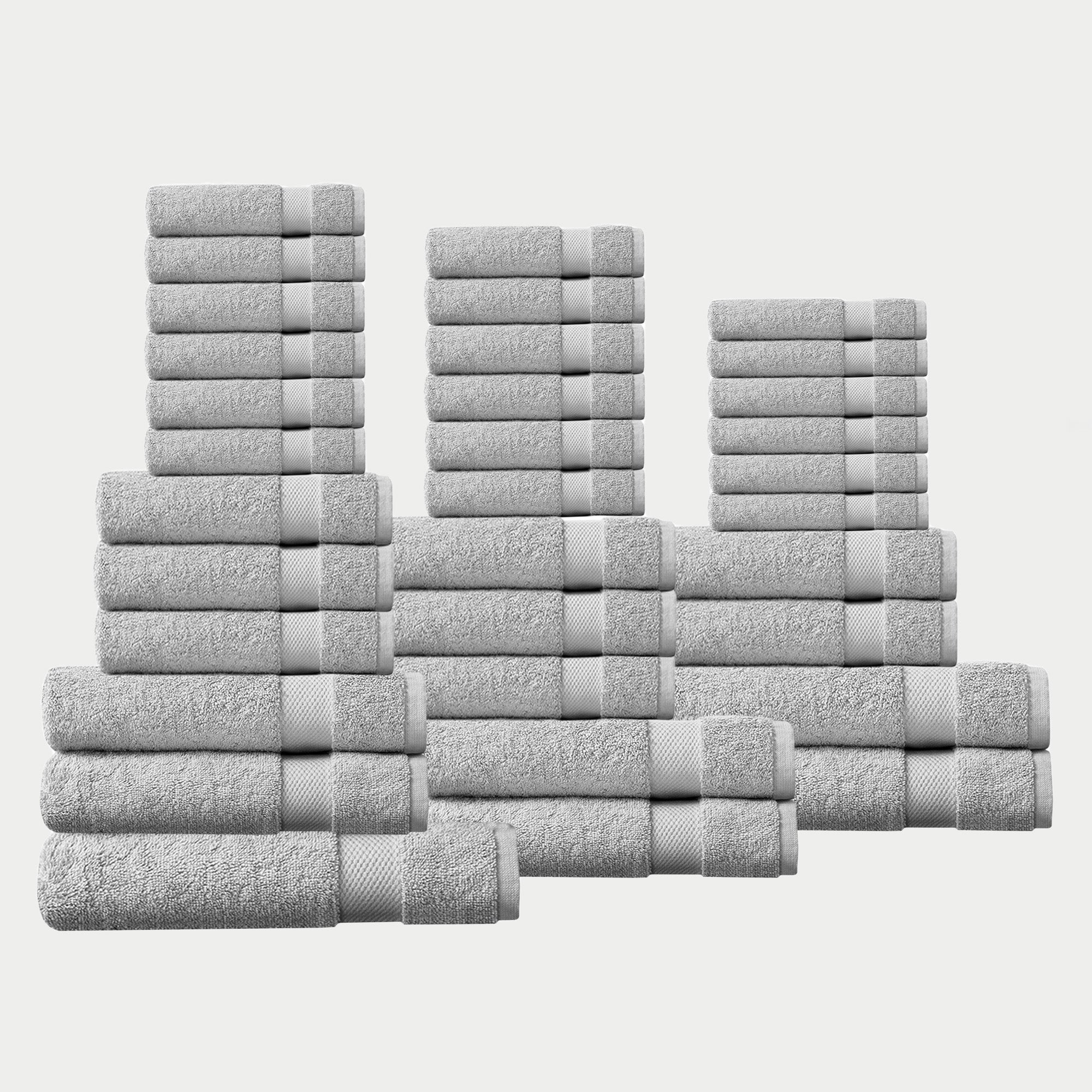 100% Organic Cotton Quick Dry Starter Bath Set