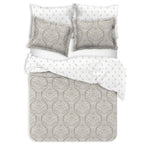 Cotton Reversible Duvet Set - Delara