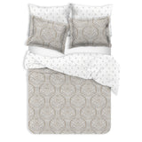 Cotton Reversible Duvet Set - Delara