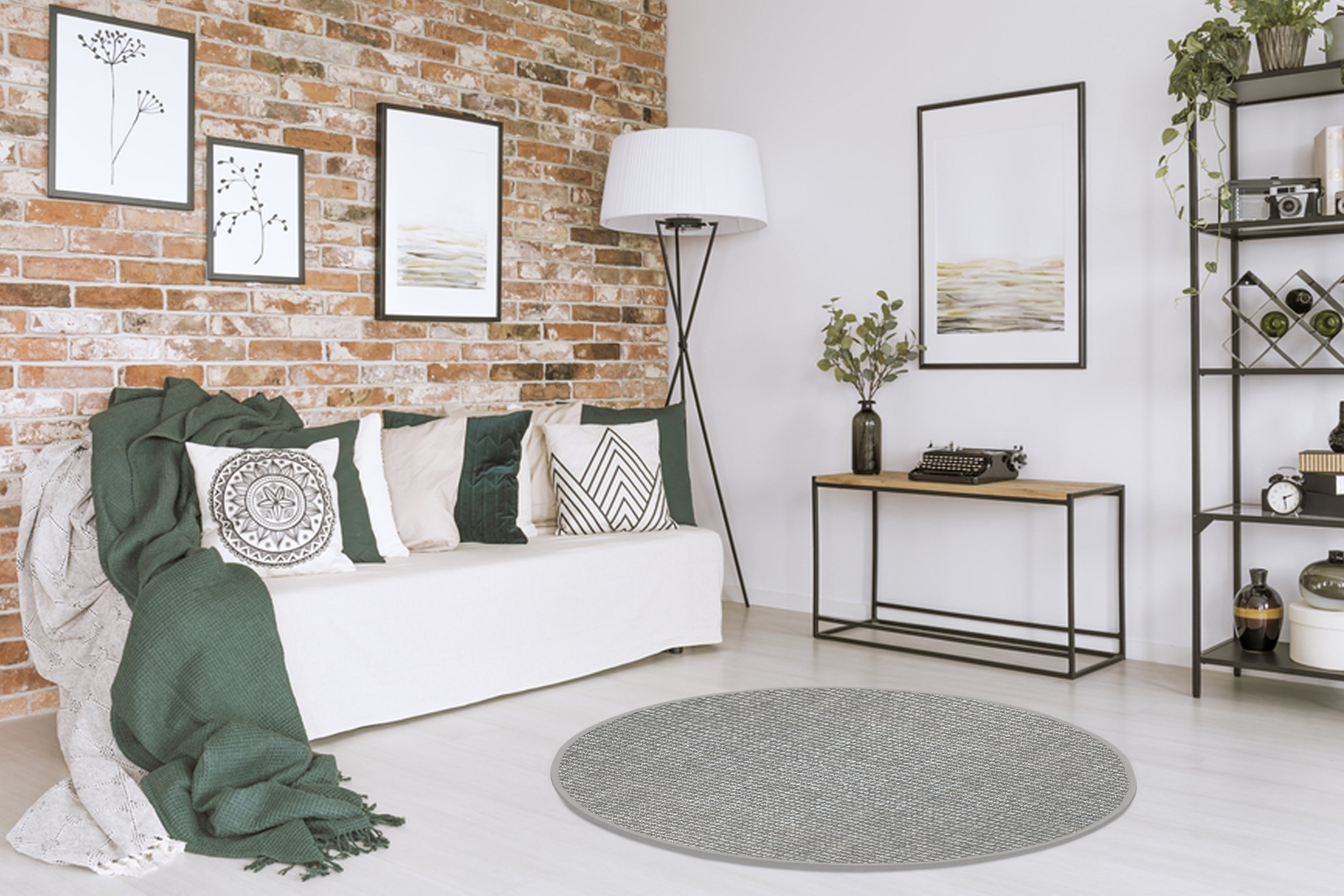 Premium Boucle Jute & Wool Rug