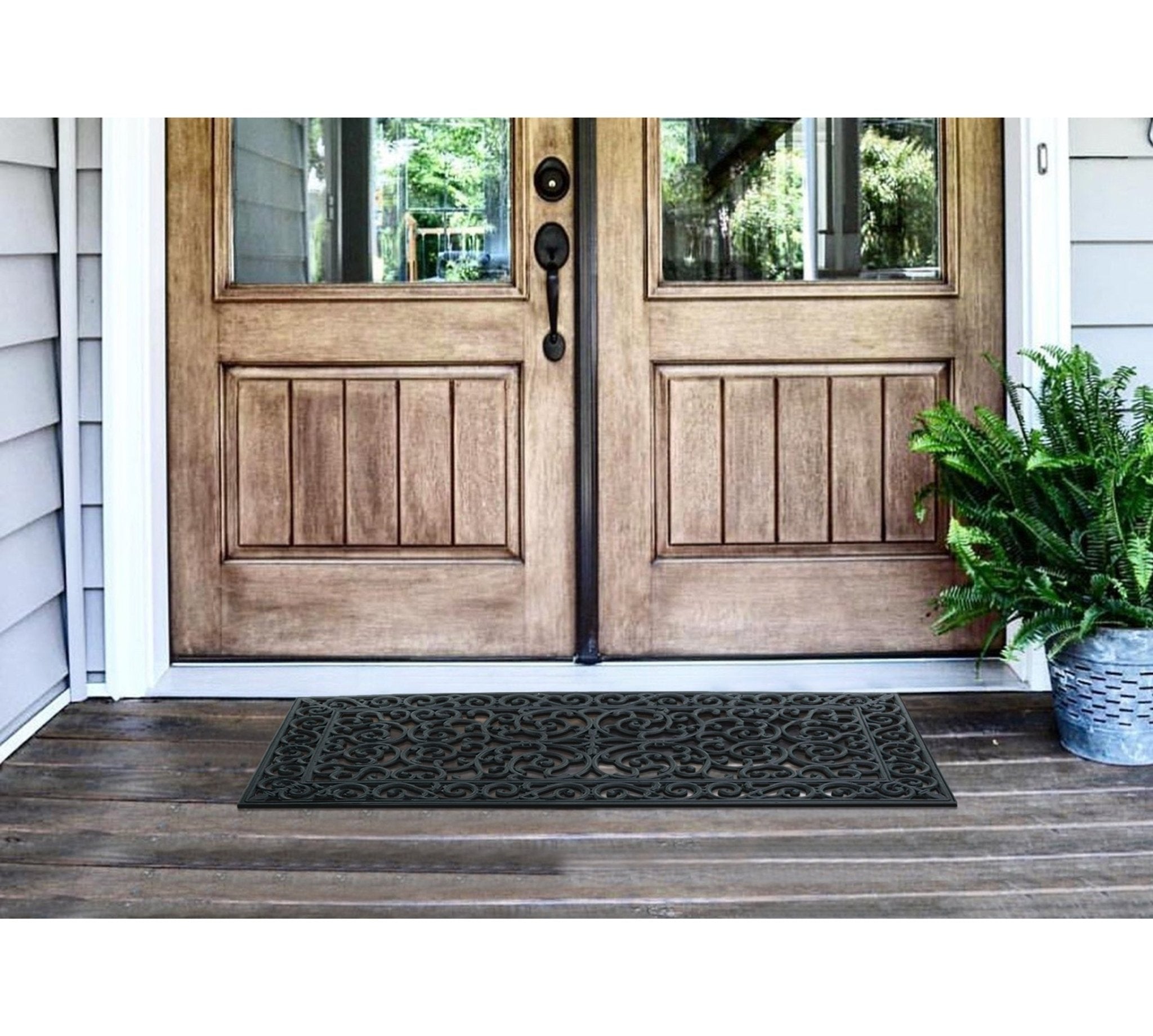 Grandeur Court Rubber Doormat 24"X48" - Delara
