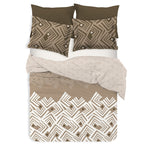 Cotton Reversible Duvet Set - Delara