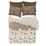 Cotton Reversible Duvet Set - Delara
