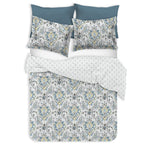 Cotton Reversible Duvet Set - Delara