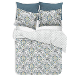 Cotton Reversible Duvet Set - Delara