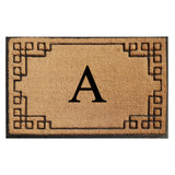 Rubber Bordered Designed Outdoor Monogrammed Doormat 24"X39"