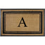 Classic Pictureframe Monogrammed Doormat, 30"X48"