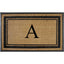 Classic Pictureframe Monogrammed Doormat, 30"X48"