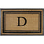 Classic Pictureframe Monogrammed Doormat, 30"X48"