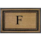 Classic Pictureframe Monogrammed Doormat, 30"X48"
