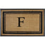 Classic Pictureframe Monogrammed Doormat, 30"X48"