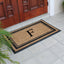 Classic Pictureframe Monogrammed Doormat, 30"X48"