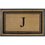 Classic Pictureframe Monogrammed Doormat, 30"X48"